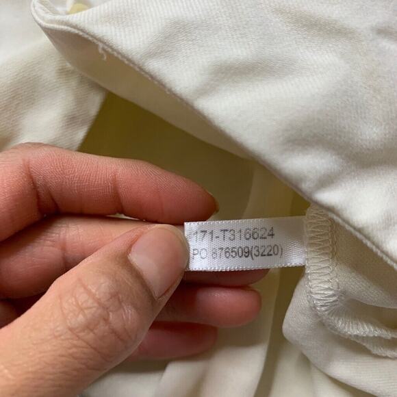 Tommy Bahama Shirt Mens XXL 2XL Cream Silk Short Sleeve Embroidered Graphic - Picture 6 of 10